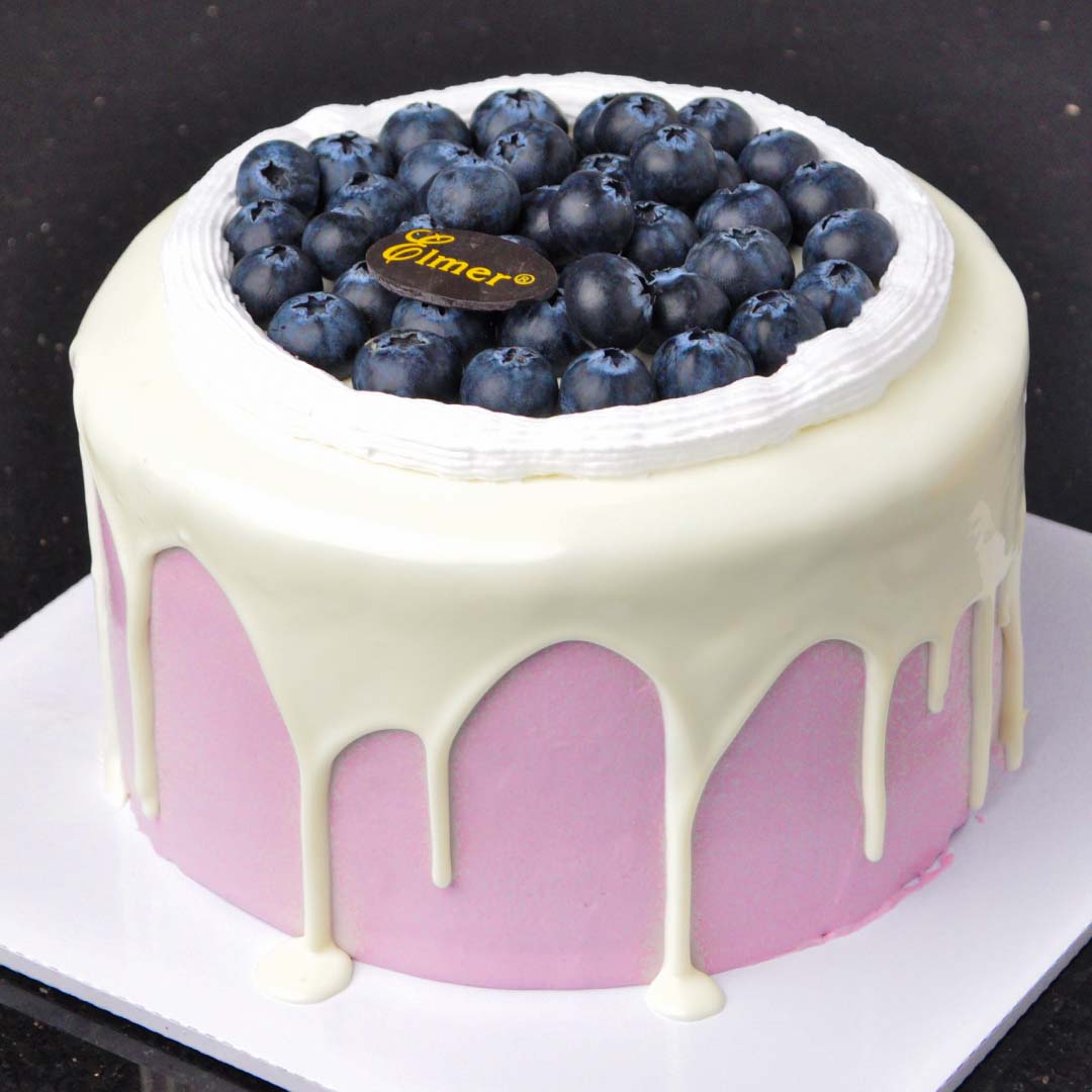 Blueberry Mousse Cake 