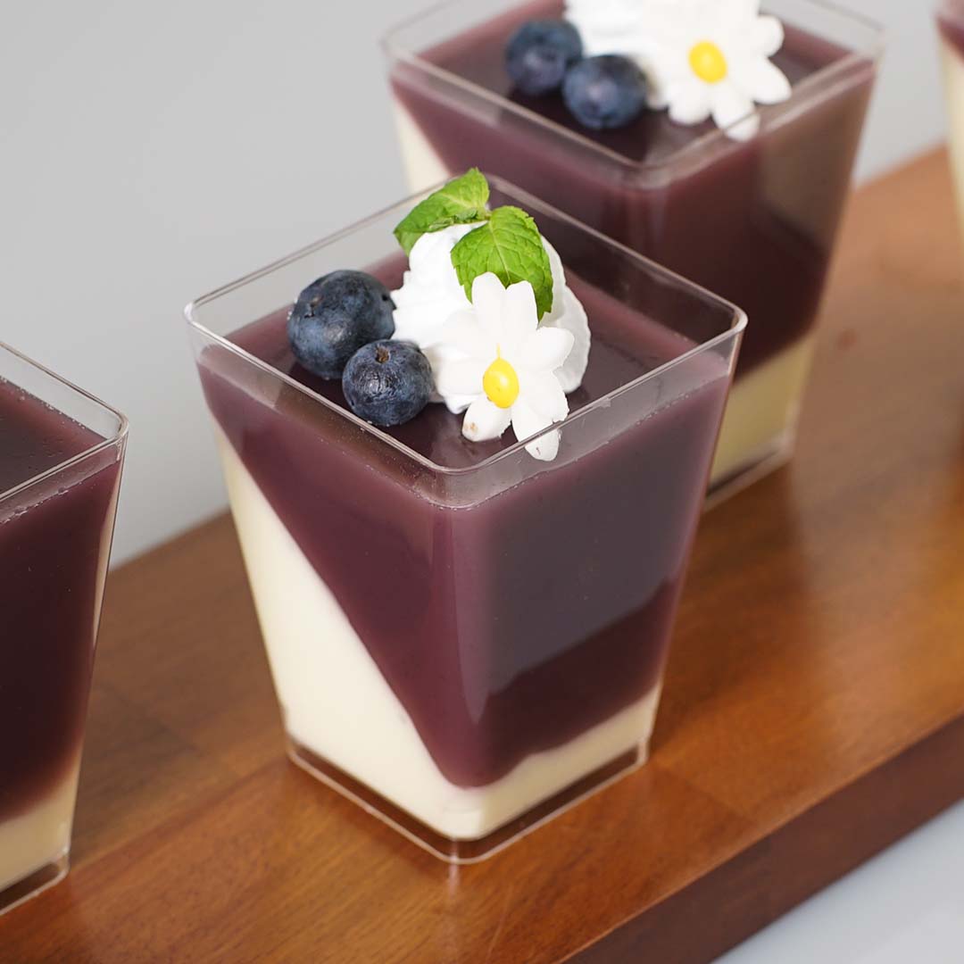 Recipe - Purple Slash Panna Cotta